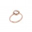 14K 럭키 위시 천연 탄생석 반지(5.0mm)