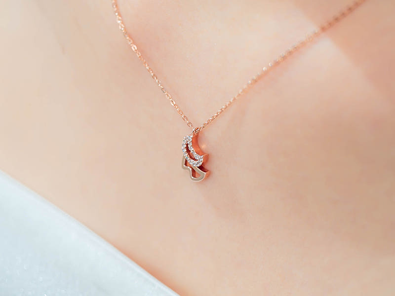 14K 러블리 캣 목걸이