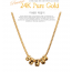 24K 순금 무벌체인목걸이 11.25g (3돈) 18k장식별도