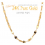 24K 순금 프레쉬 체인목걸이 11.25g (3돈) 18k장식별도