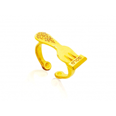금포크 돌반지 24K 1.875g (반돈)